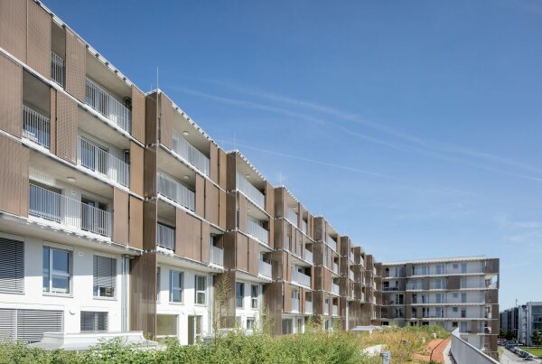 Wohnungsbau in Mnchen von Superblock