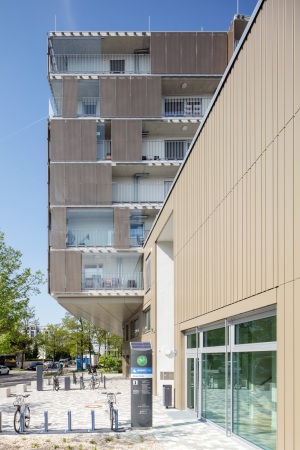 Wohnungsbau in Mnchen von Superblock