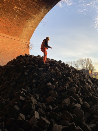Aufnahme der Umbauarbeiten