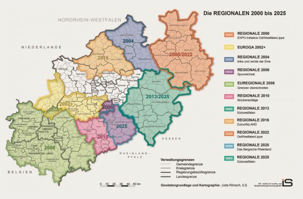 Regionalen 2000 bis 2025