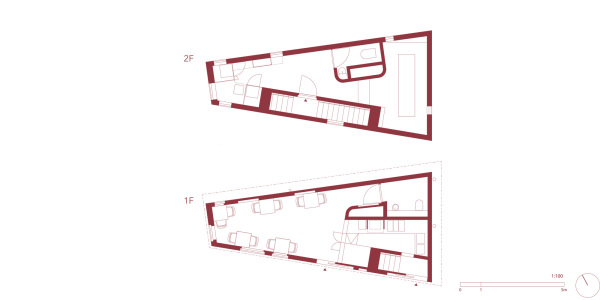 Grundriss Erdgeschoss und 1. Obergeschoss