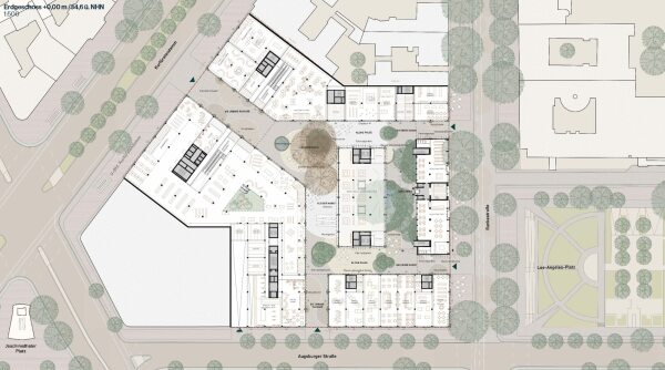 3. Preis: Cobe A/S (Kopenhagen), Grundriss Erdgeschoss