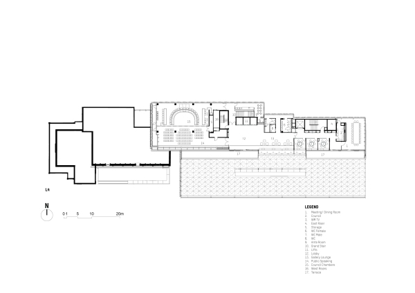 Grundriss 4. Obergeschoss
