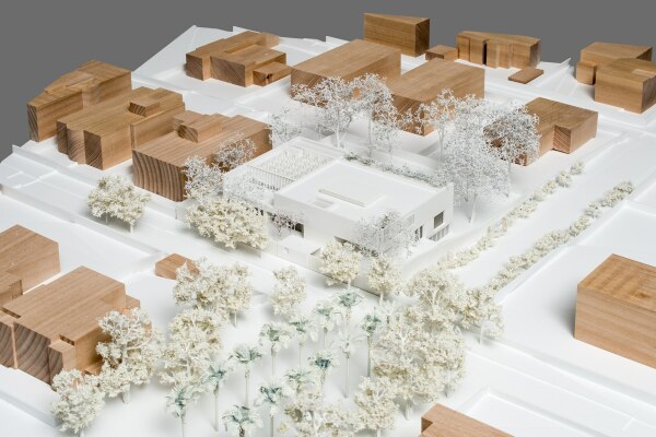 Anerkennung: LKK Lehrecke Kammerer Keiss Architekten und Beusch Landschaftsarchitekten, Modell