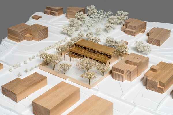3. Preis: Sacker Architekten und freisign Landschaftsarchitektur, Modell