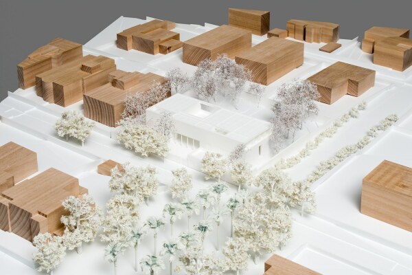 Anerkennung: Bundschuh Architekten und 100 Landschaftsarchitektur, Modell