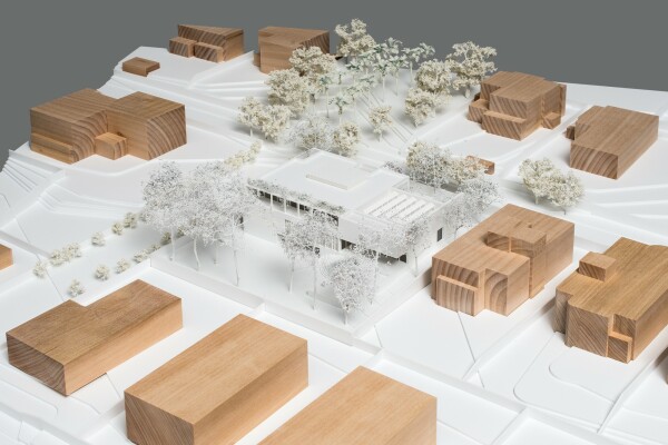 Anerkennung: LKK Lehrecke Kammerer Keiss Architekten und Beusch Landschaftsarchitekten, Modell