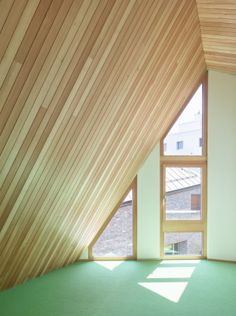 Zitate der Architektur Dahindens im umgebauten Pfarramt