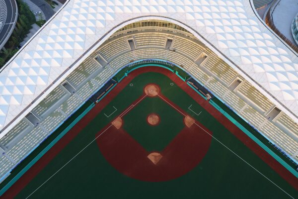 Baseball-Arena in Shaoxing von UAD
