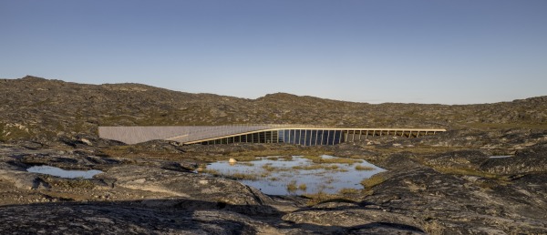 Besucherzentrum von Dorte Mandrup Arkitekter