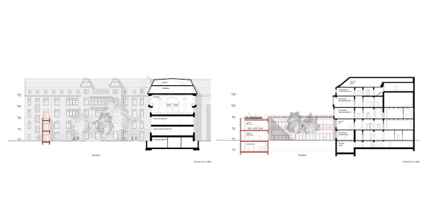 3. Preis: allmannwappner (M�nchen) mit Rabe landschaften (Hamburg). Schnittdarstellung