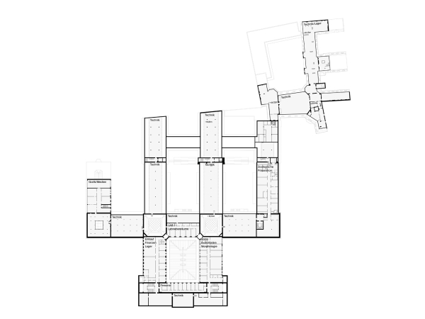 3. Preis: allmannwappner (M�nchen) mit Rabe landschaften (Hamburg). Grundriss Dachgeschoss