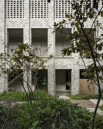 Lavender Hill Courtyard Housing von Sergison Bates architects in London