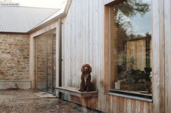 Pen y Common von Nidus Architects und Rural Office in Hay-on-Wye (Wales)