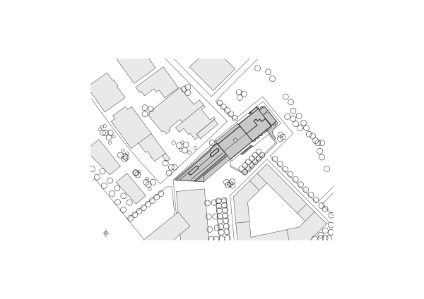 Lageplan des gesamten Werk 1 mit dem Werk 1.4 ganz links