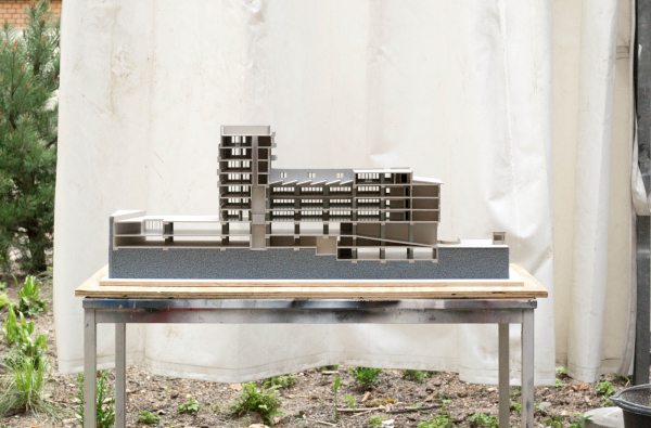 Urbane Recycling Industrie von Dominic Faltien