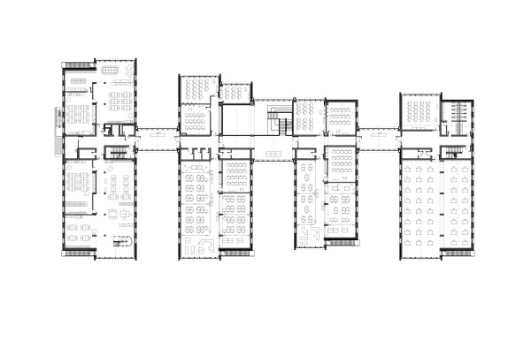Grundriss Erdgeschoss (Schulgebude)