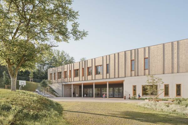 Vorschule von Rue Royale Architectes in Billom