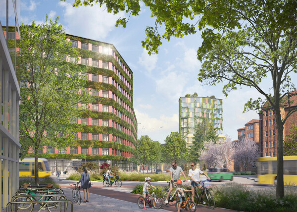 Platz 2: CKSA (Berlin) + Uniola Lanschaftsarchitektur (Berlin)