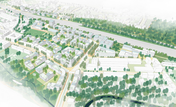 Platz 4: Cityf�rster (Hannover) / urbanegestalt (K�ln) / Buro Happold (Berlin)