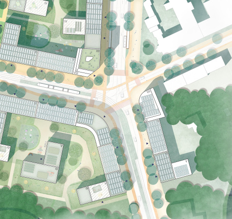 Platz 4: Cityförster (Hannover) / urbanegestalt (Köln) / Buro Happold (Berlin)