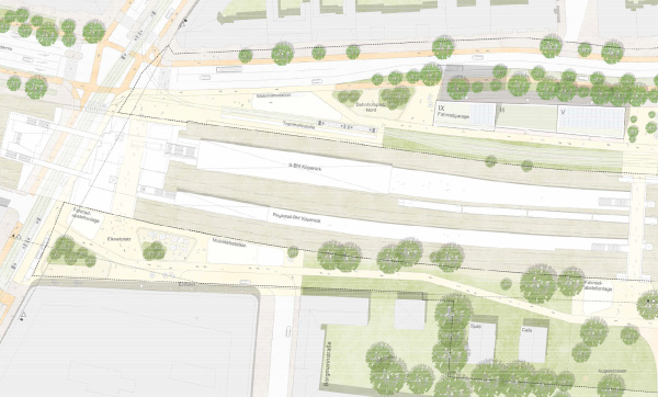 Platz 3: KCAP (Rotterdam) / Arup (Berlin)