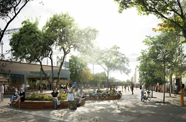 Platz 3: KCAP (Rotterdam) / Arup (Berlin)