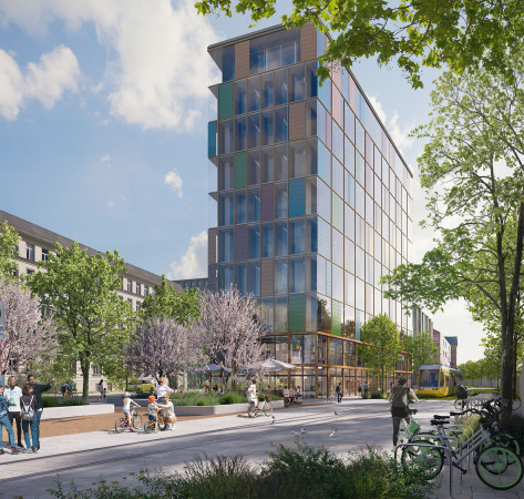 Platz 2: CKSA (Berlin) + Uniola Lanschaftsarchitektur (Berlin)