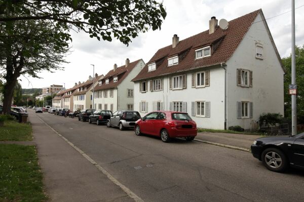 Tobias-Mayer-Quartier in Esslingen am Neckar: Bestand Palmstrae