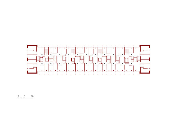 Grundriss 1. und 2. Obergeschoss
