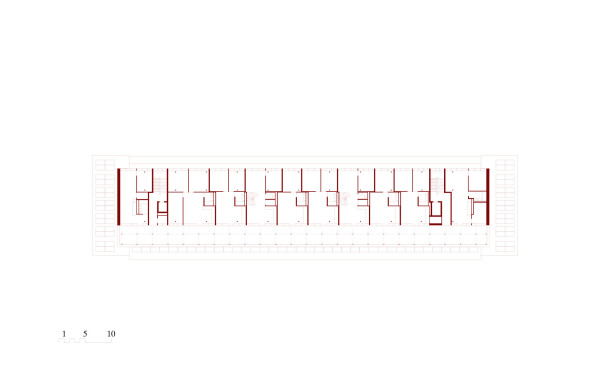 Grundriss 5. Obergeschoss
