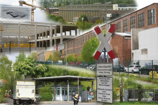 Annherung an den Ort um die Lessingstrae von Tobias Hempel, FH Erfurt