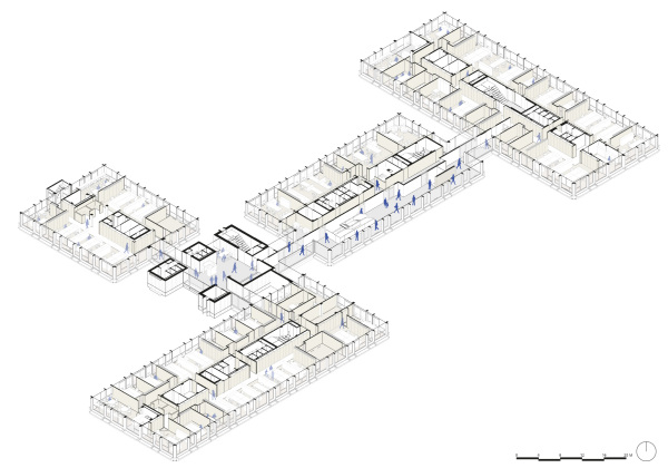 Grundriss 1. und 4. Obergeschoss