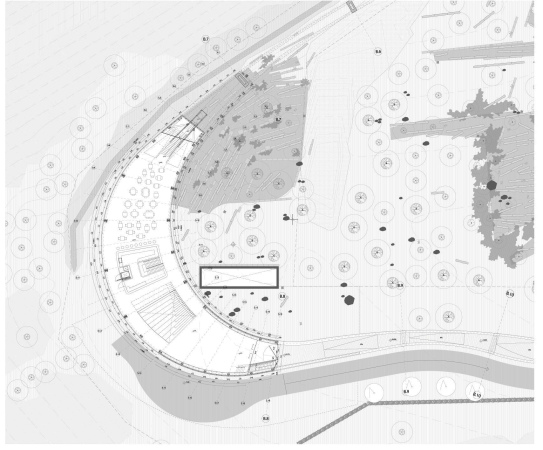 Grundriss Besucherzentrum