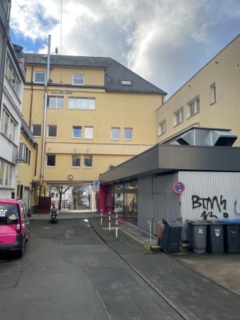 Bestehendes Brckenbauwerk ber die Siegbergstrae