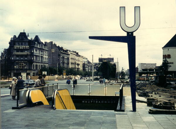 Hamburg, U-Bahn-Haltestelle Hauptbahnhof Sd, 19591961 Sandtmann  Grundmann