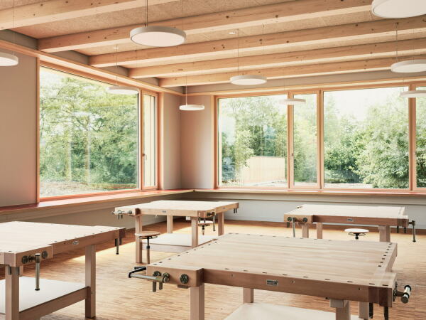 Schulhaus in Weinfelden von Isler Gysel Architekten