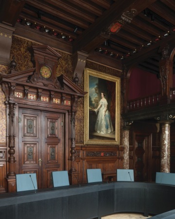 Rathausumbau in Antwerpen von HUB