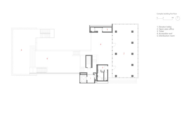 Grundriss 5. Obergeschoss