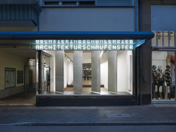 Das Architekturschaufenster in Karlsruhe