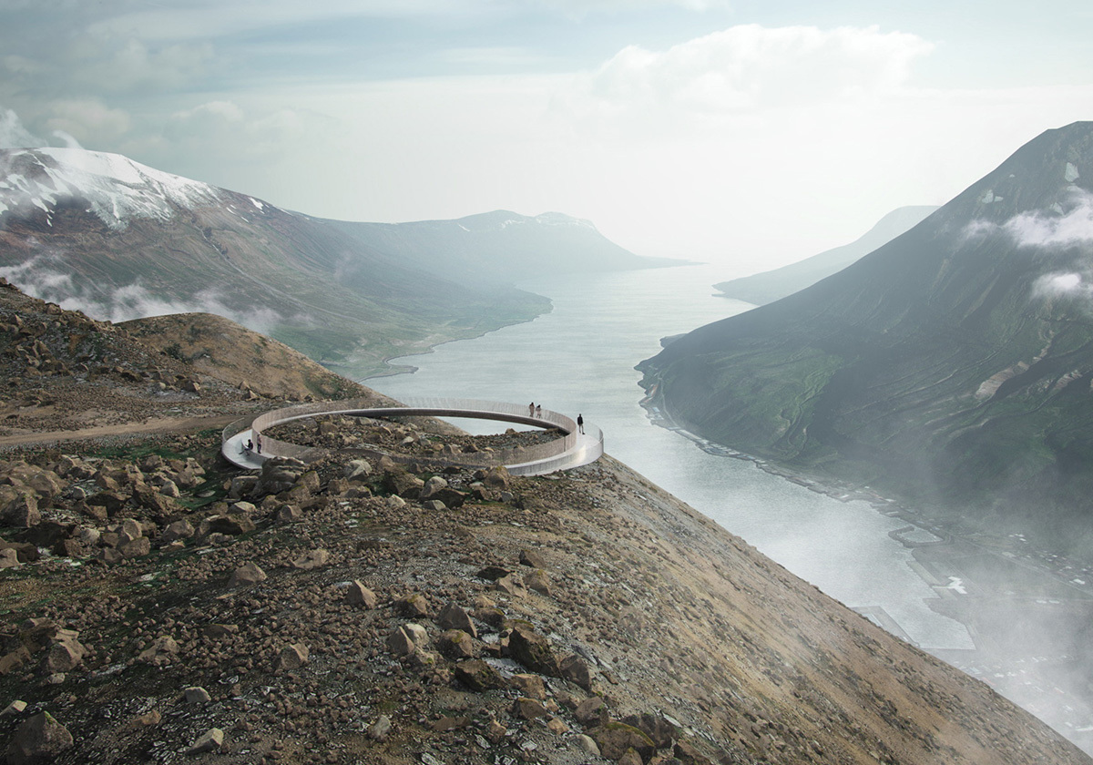 Der Ring des Wikingers
 - Isländisches Team plant Aussichtsplattform für Seydisfjördur