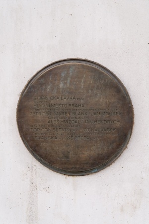 Fu�g�ngerbr�cke in Prag