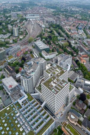 Neubau f�r das Inselspital Bern von Archipel Generalplanung