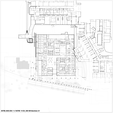 Grundriss 1. Untergeschoss