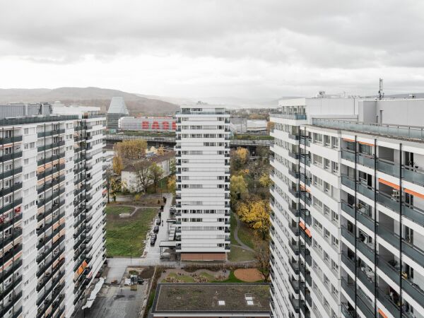 Kopfbauten von Morger Partner in Basel