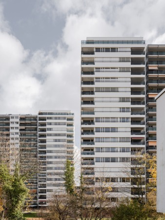 Kopfbauten von Morger Partner in Basel