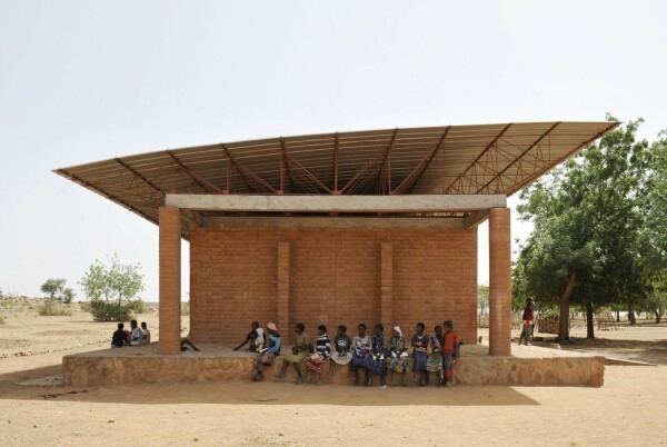 Grundschule in Gando in Burkina Faso (2001)