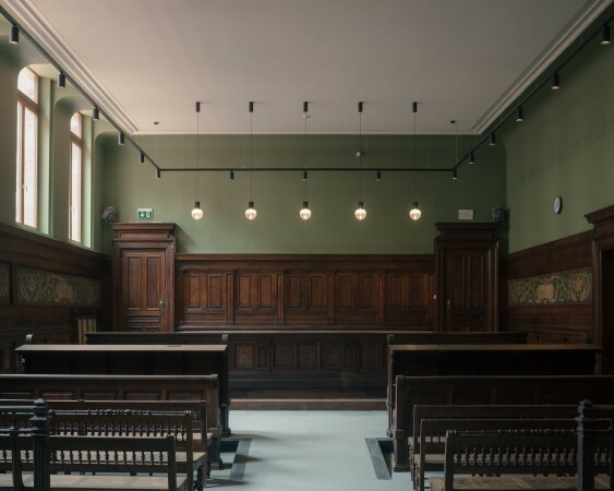Umbau des Justizpalastes in Antwerpen von HUB
