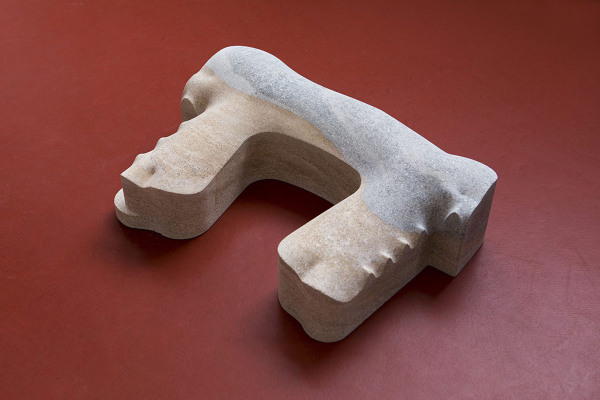 David Kohn Architects: New College Oxford (geplante Fertigstellung 2023), Modell, Stein gefrst, 2019