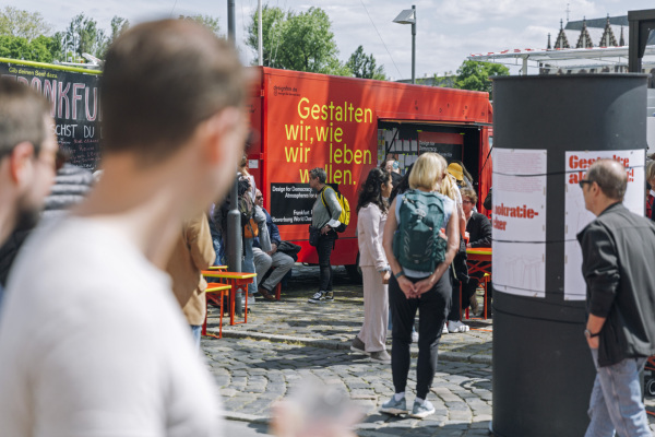 175 Jahre Paulskirche, Design for Democracy am Mainkai 2023